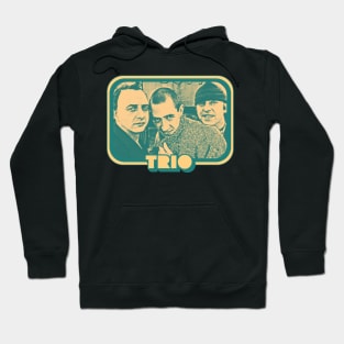 Trio - 80s Retro Record Fan Design Hoodie